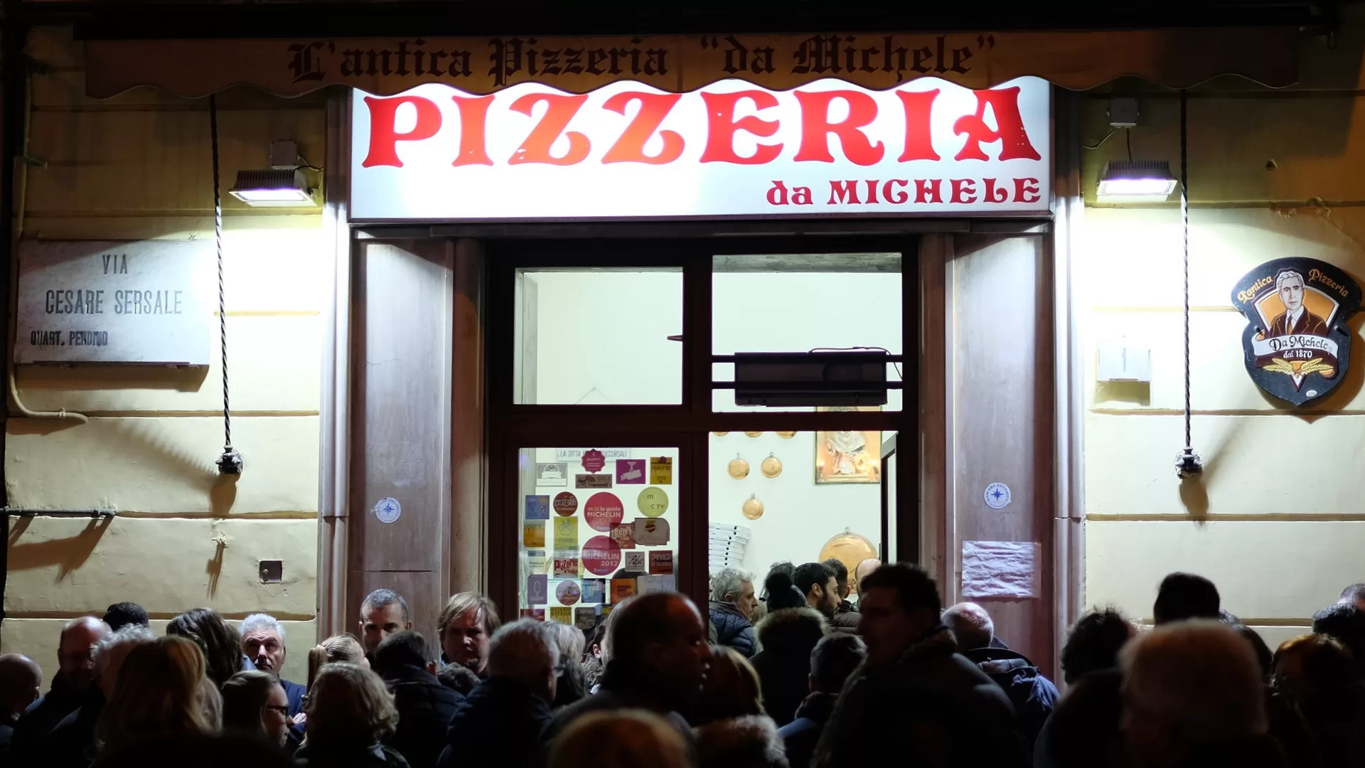L’Antica Pizzeria da Michele, Πιτσαρία στη Νάπολη